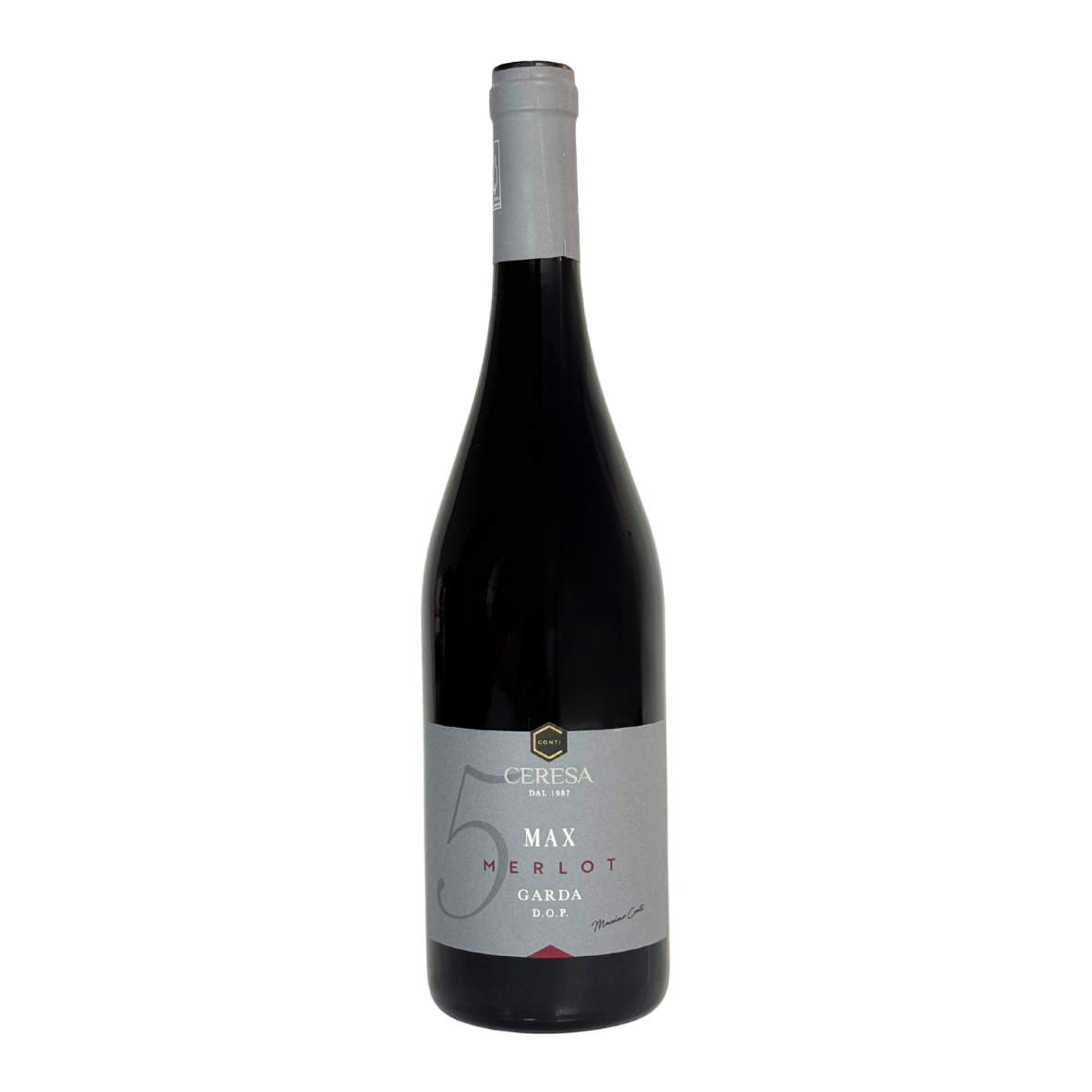 Garda Merlot Max, 2023, vin roșu, 0.75l, 13% vol.
