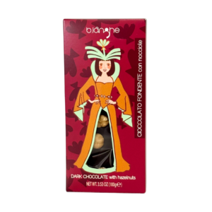 Ciocolată neagră cu alune piemonteze, 100g