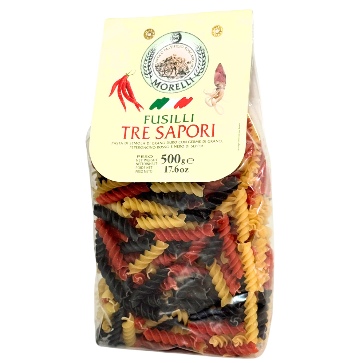 Fusilli 3 arome, 500g