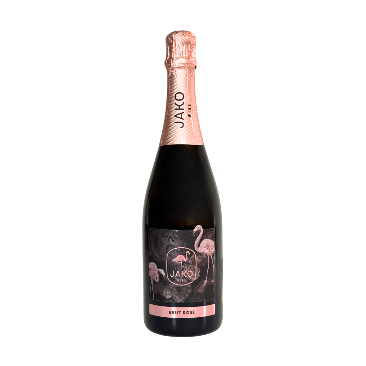 Jako Brut Rosé, 2017, vin rosé spumant, 0.75l, 12,5% vol.