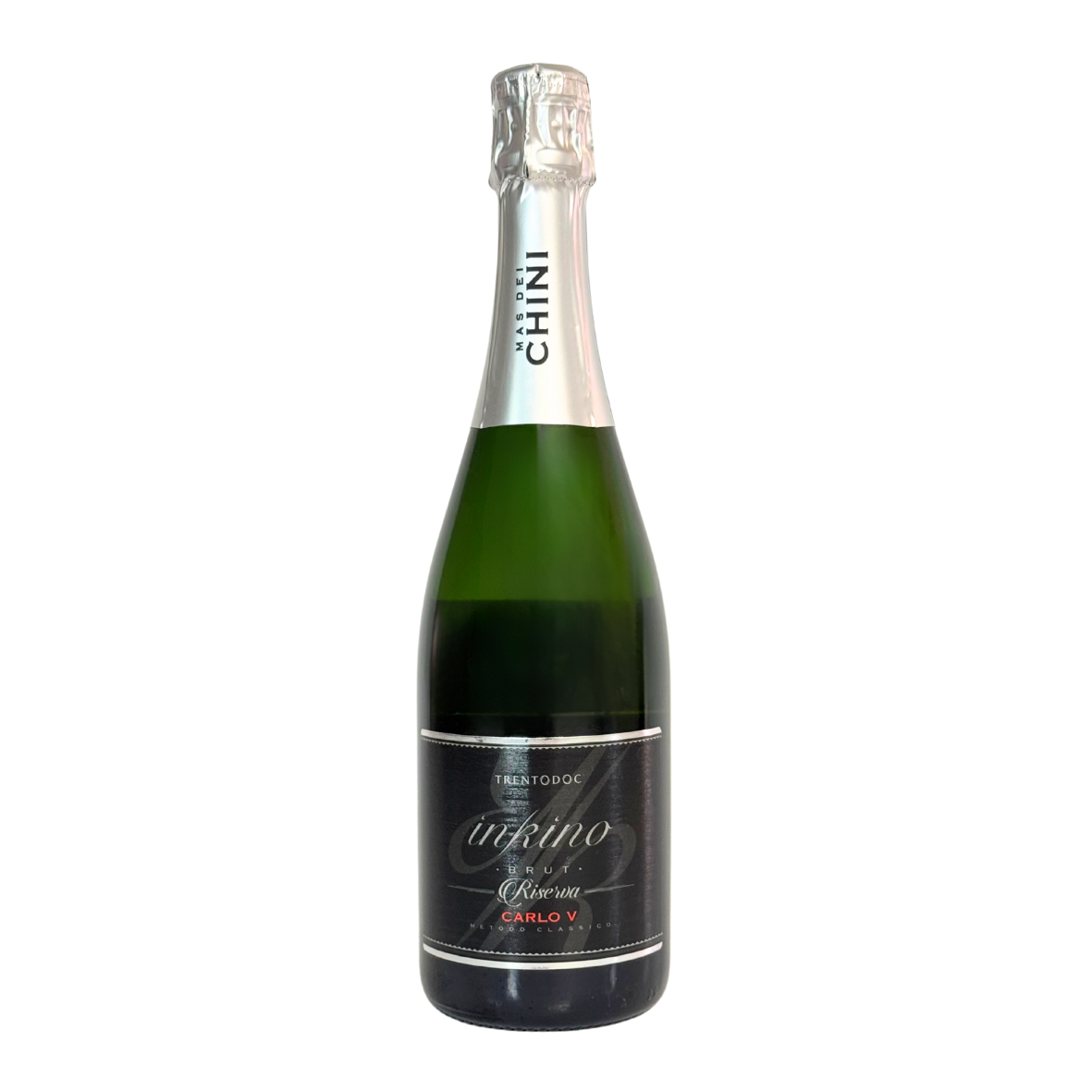 Inkino Brut Riserva Carlo V, 2014, vin alb spumant, 0.75l, 12,5% vol.