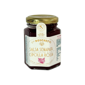 Salsa de ceapă roșie și muștar, 130g