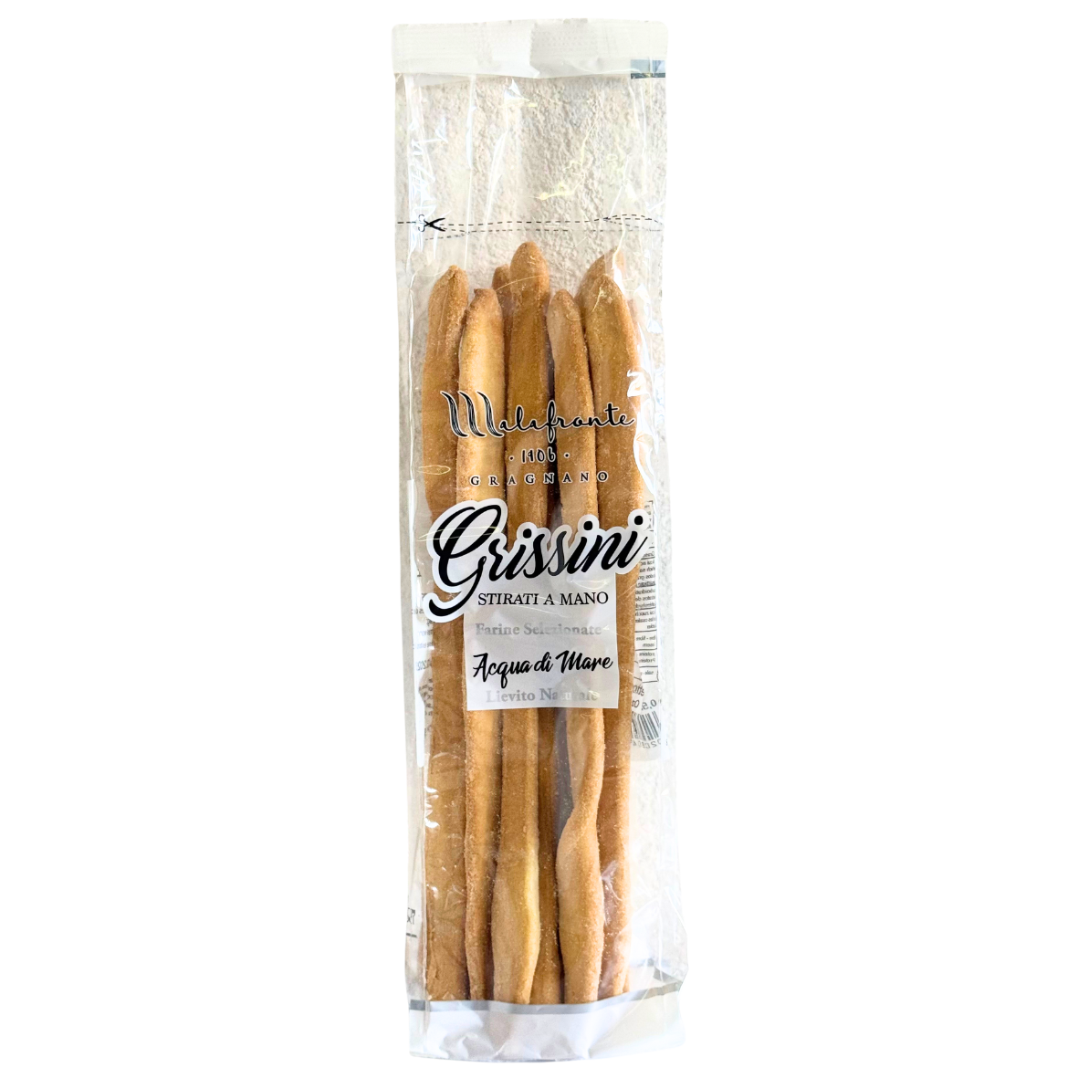 Grissini acqua di mare, 250g